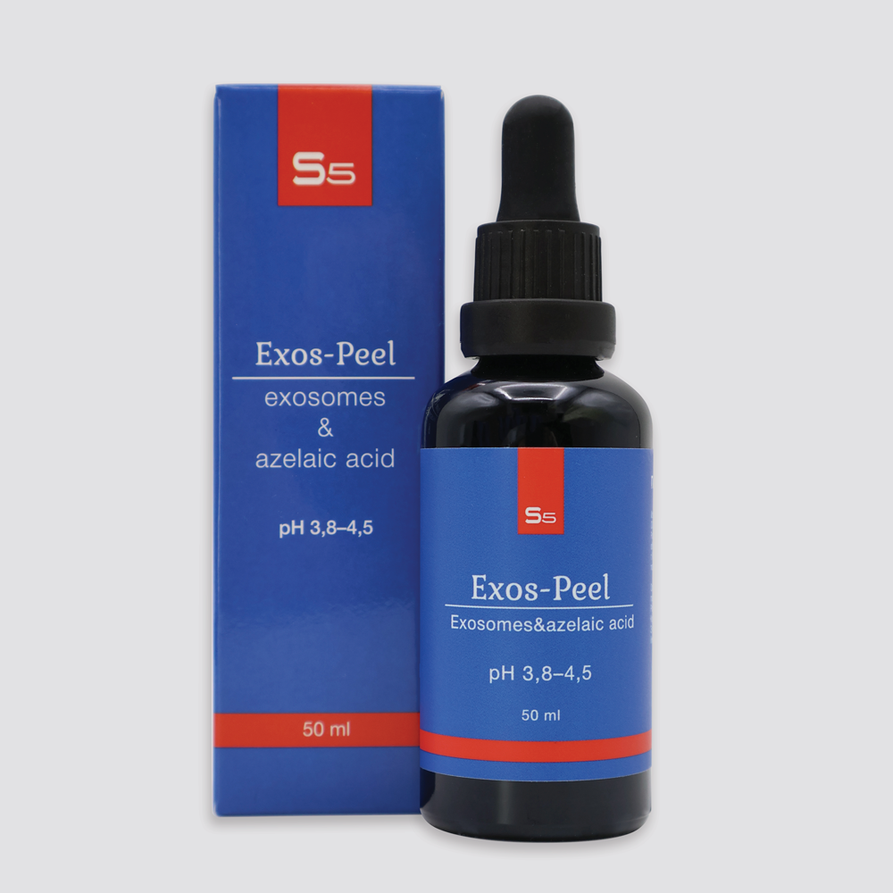 Exos-Peel
Мультиактивный пилинг
с экзосомами, азелаиновой кислотой
и глюконолактоном 